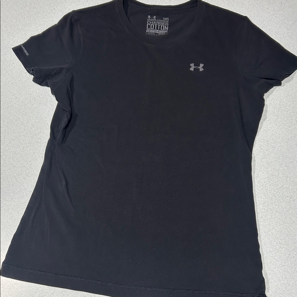 3/$20 Under Armour Women's Classic Black Tee